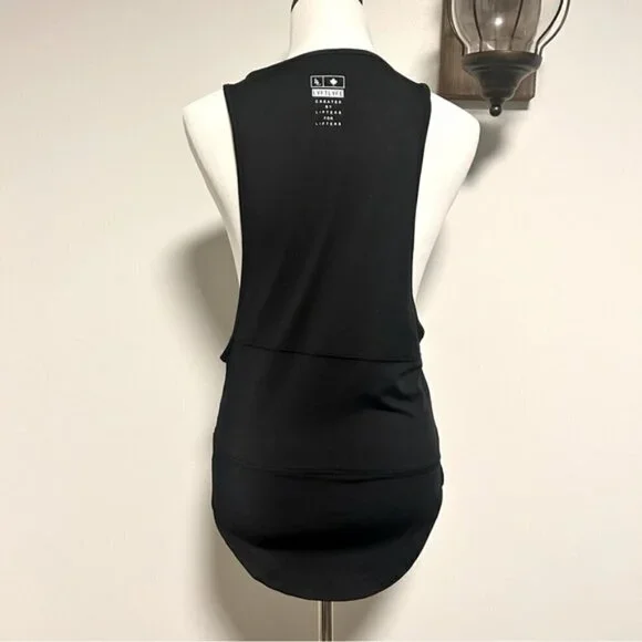 LyftLyfe 3 Panel Cur Sleeve Tank Top - Picture 3 of 6
